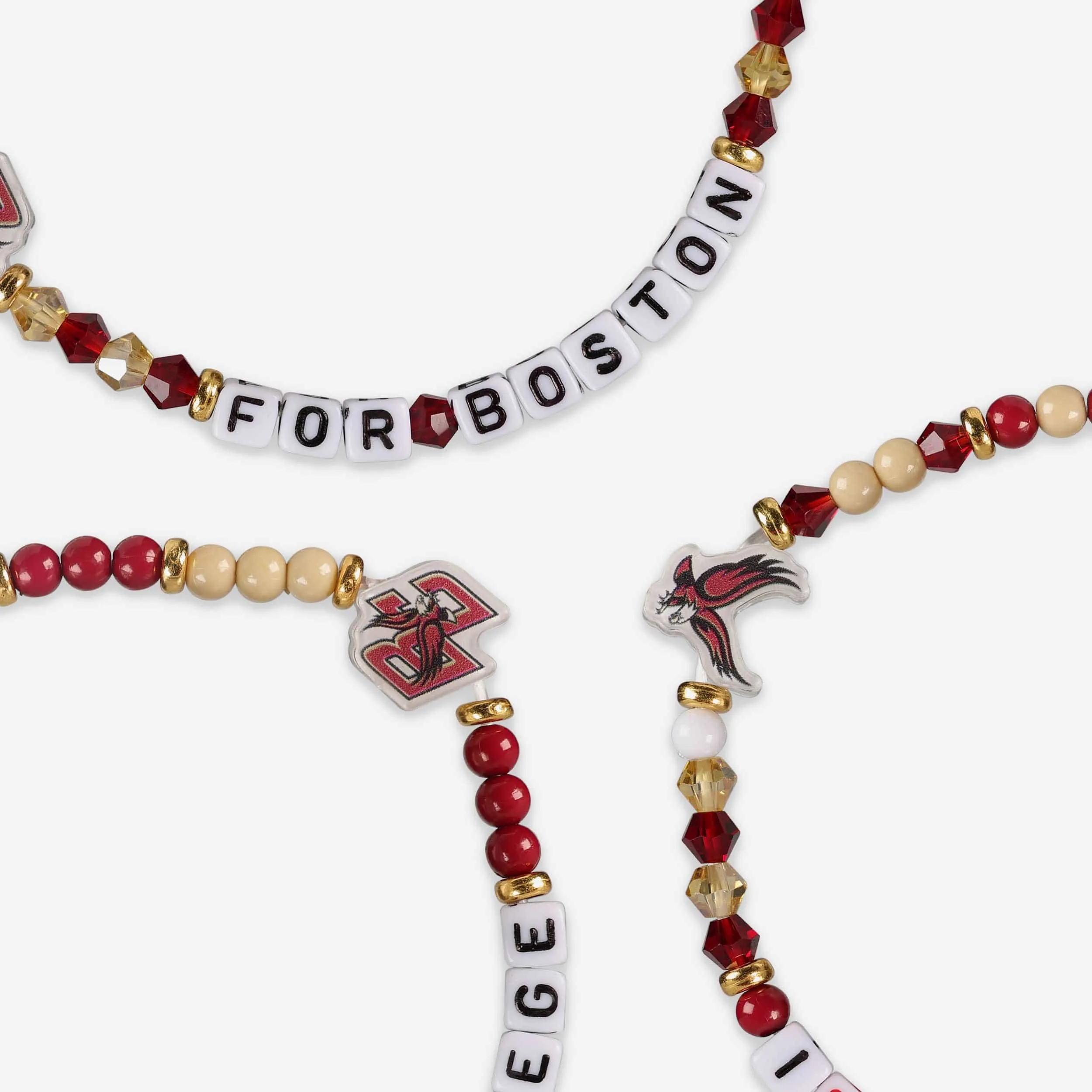 Boston College Eagles 3 Pack Friendship Bracelet