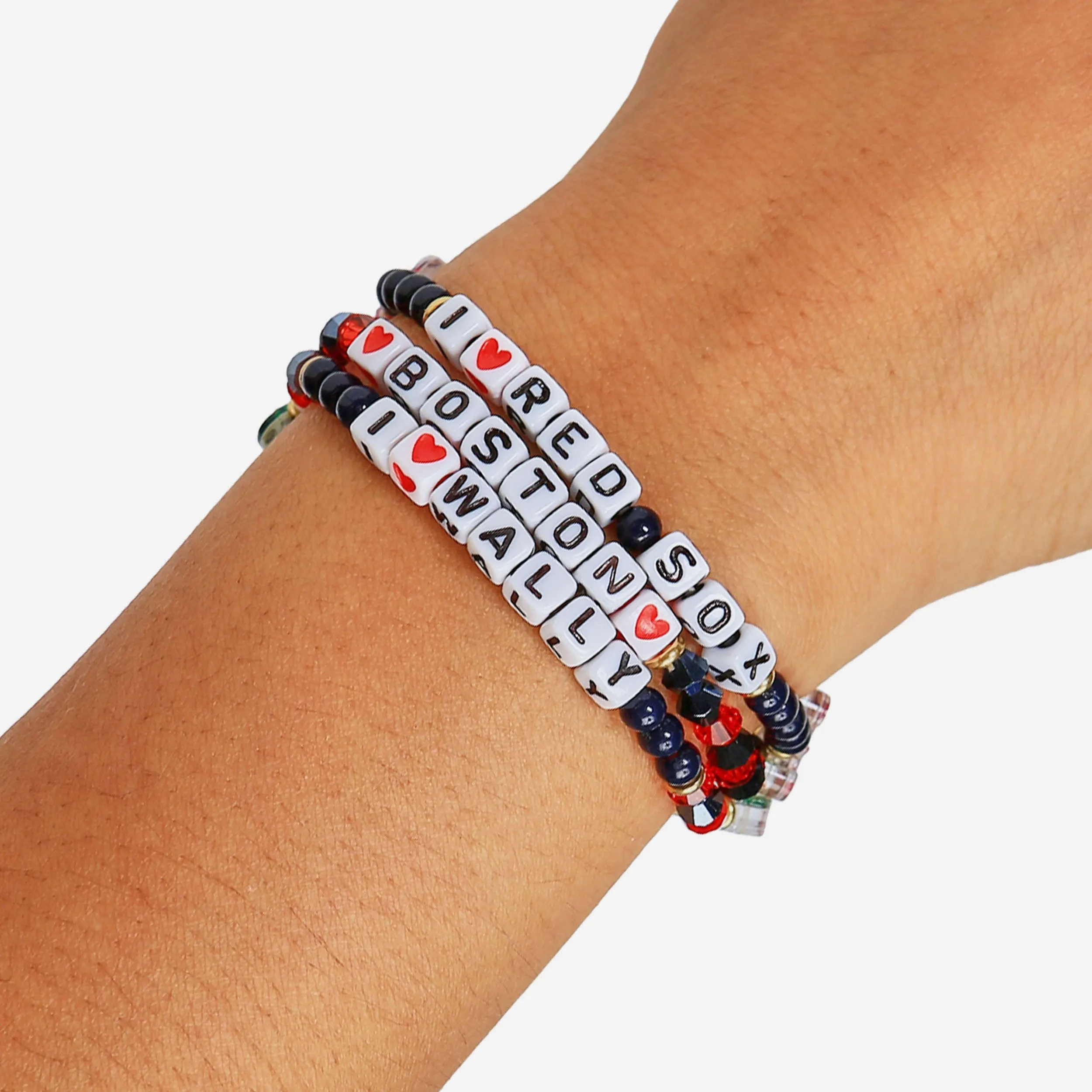 Boston Red Sox 3 Pack Friendship Bracelet