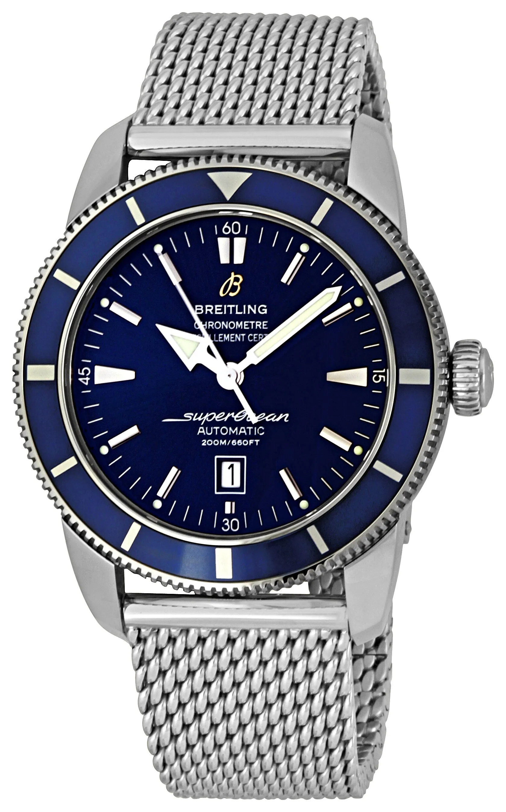 Breitling Superocean Heritage 46 Blue Dial Men's Watch A1732016-C734SS A1732016-C734-152A