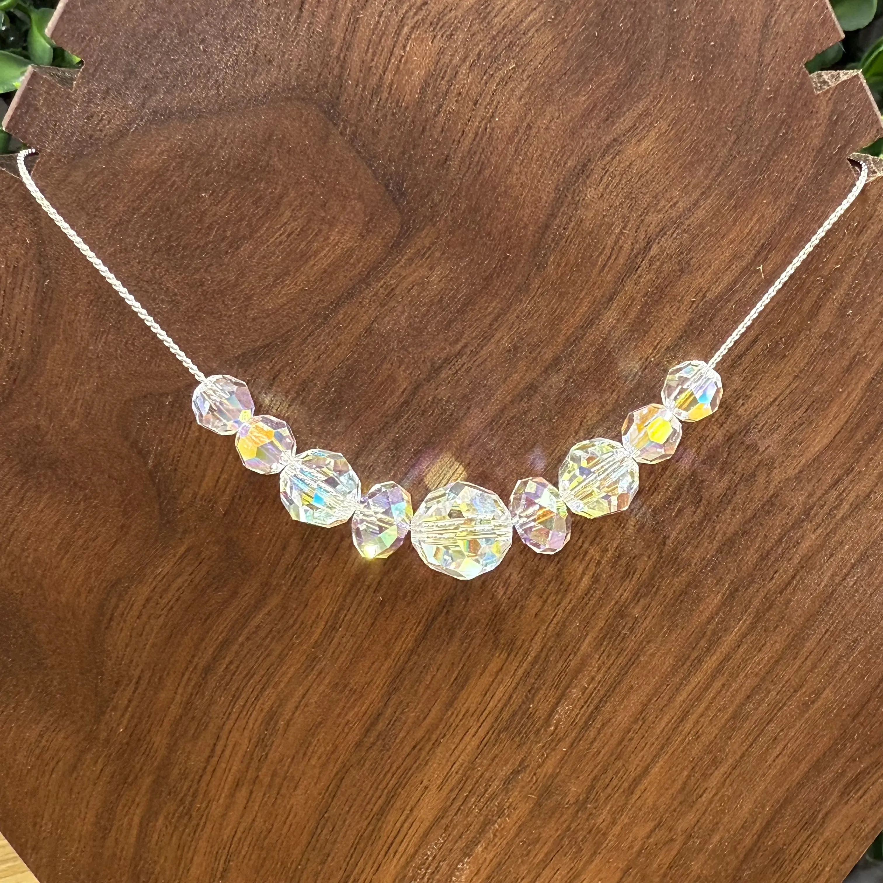 Bridal Crystal Beaded Necklace