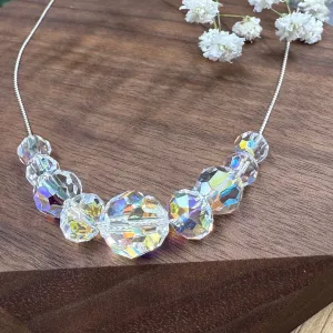 Bridal Crystal Beaded Necklace