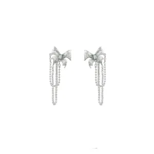 Butterfly Tassel Ear Clips