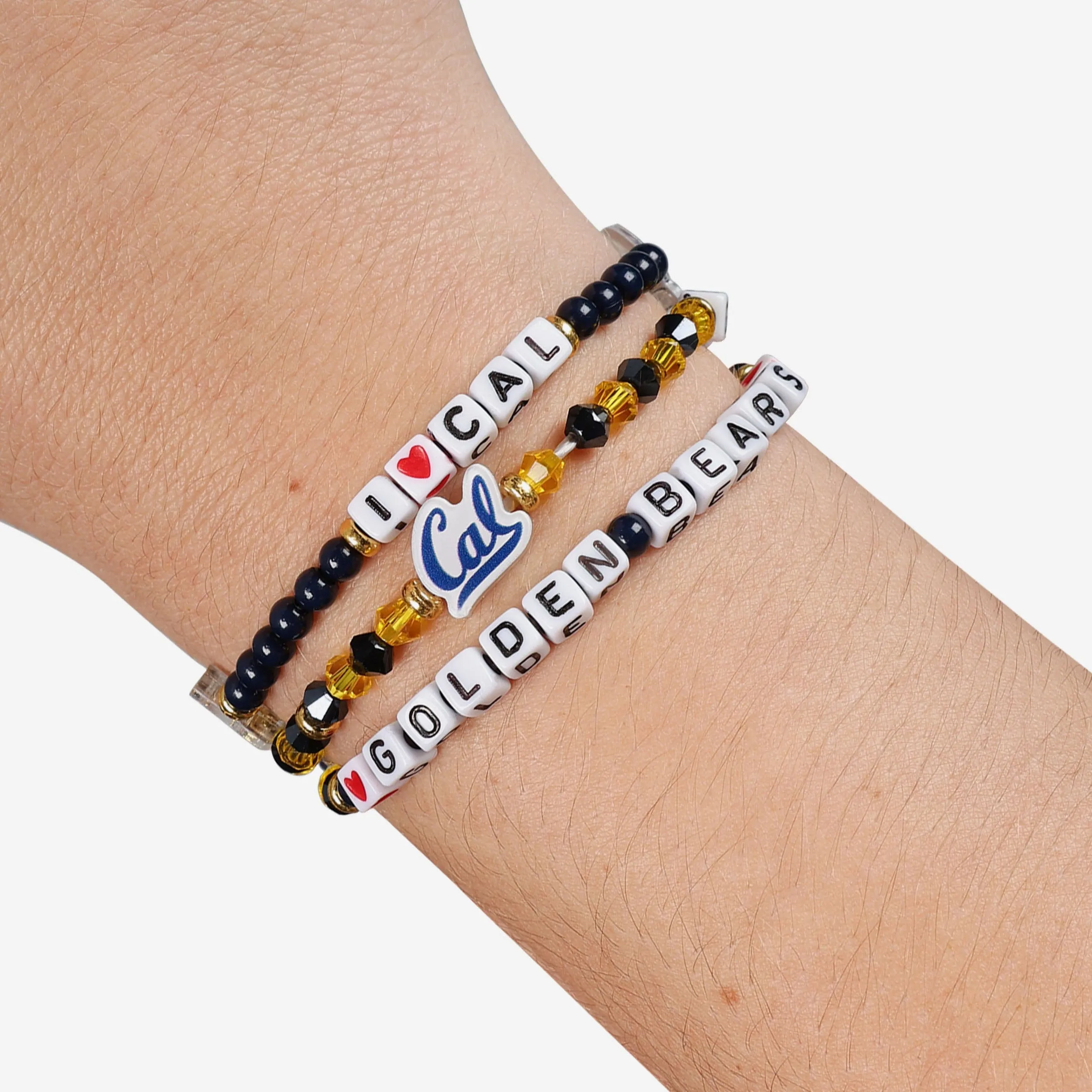California Bears 3 Pack Friendship Bracelet