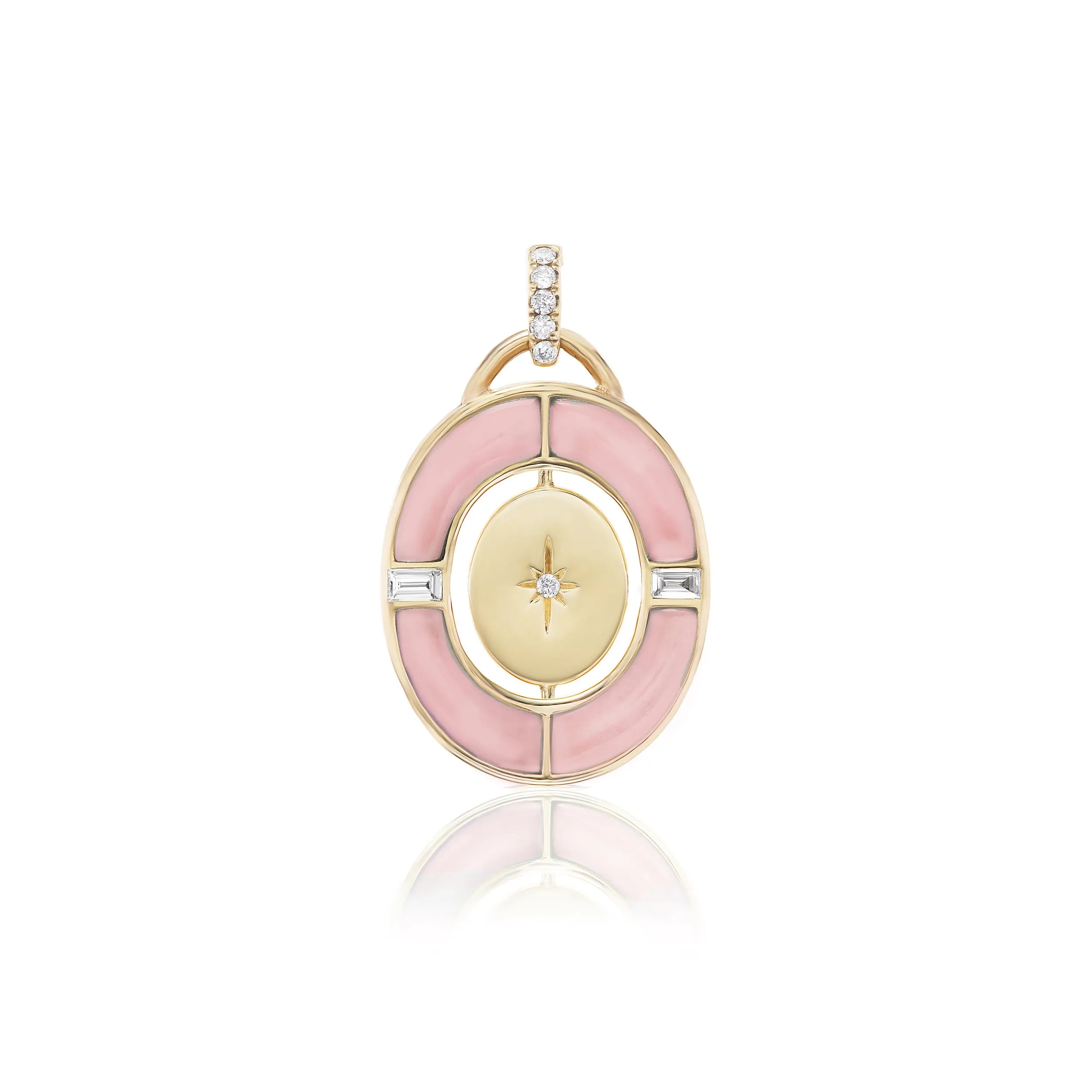 Capri Inlay Necklace - Engravable