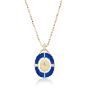 Capri Inlay Necklace - Engravable