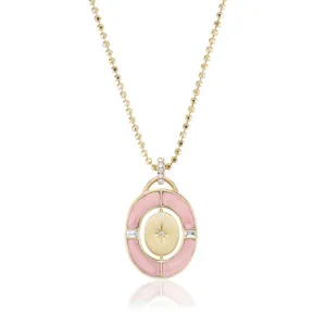 Capri Inlay Necklace - Engravable