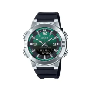 Casio AMW-870A-3AV Men Analog-Digital Watch Black Resin Strap