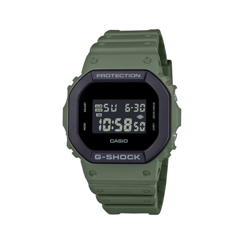 Casio G-Shock DW-5610UU-3 Men Dgital Watch Green Resin Strap