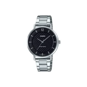 Casio LTP-VT04D-1A Women Analog Watch Silver Stainless Steel Strap