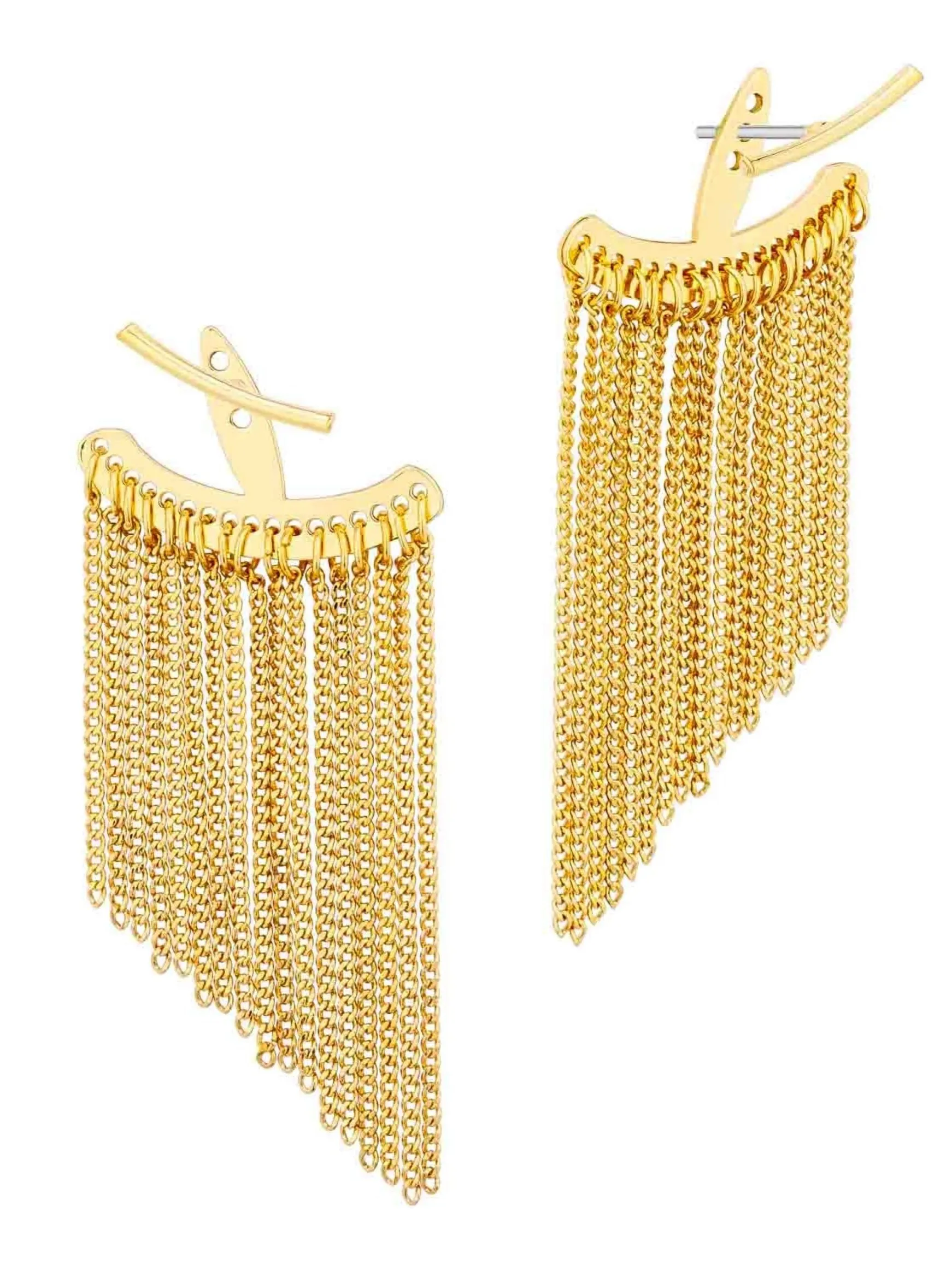 Cassandra Ear Jacket, Gold