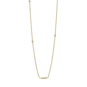 Caviar Gold 18K Gold Caviar Beaded Necklace