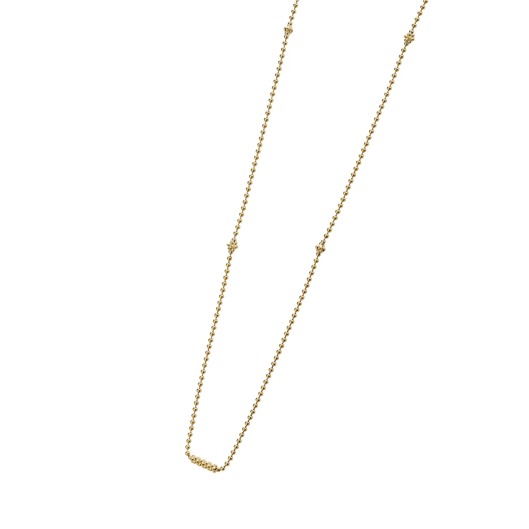 Caviar Gold 18K Gold Caviar Beaded Necklace