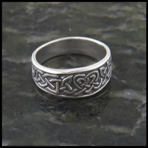 Ceol Mo Chridhe Ring in Silver