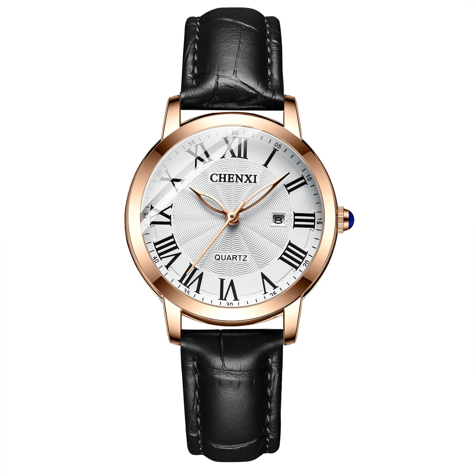 CHENXI Fashion Brand Women&#39;s Luxury Rose Gold Wrist Watches Waterproof Stainless Steel Quartz Watch For Women Relogio Feminino