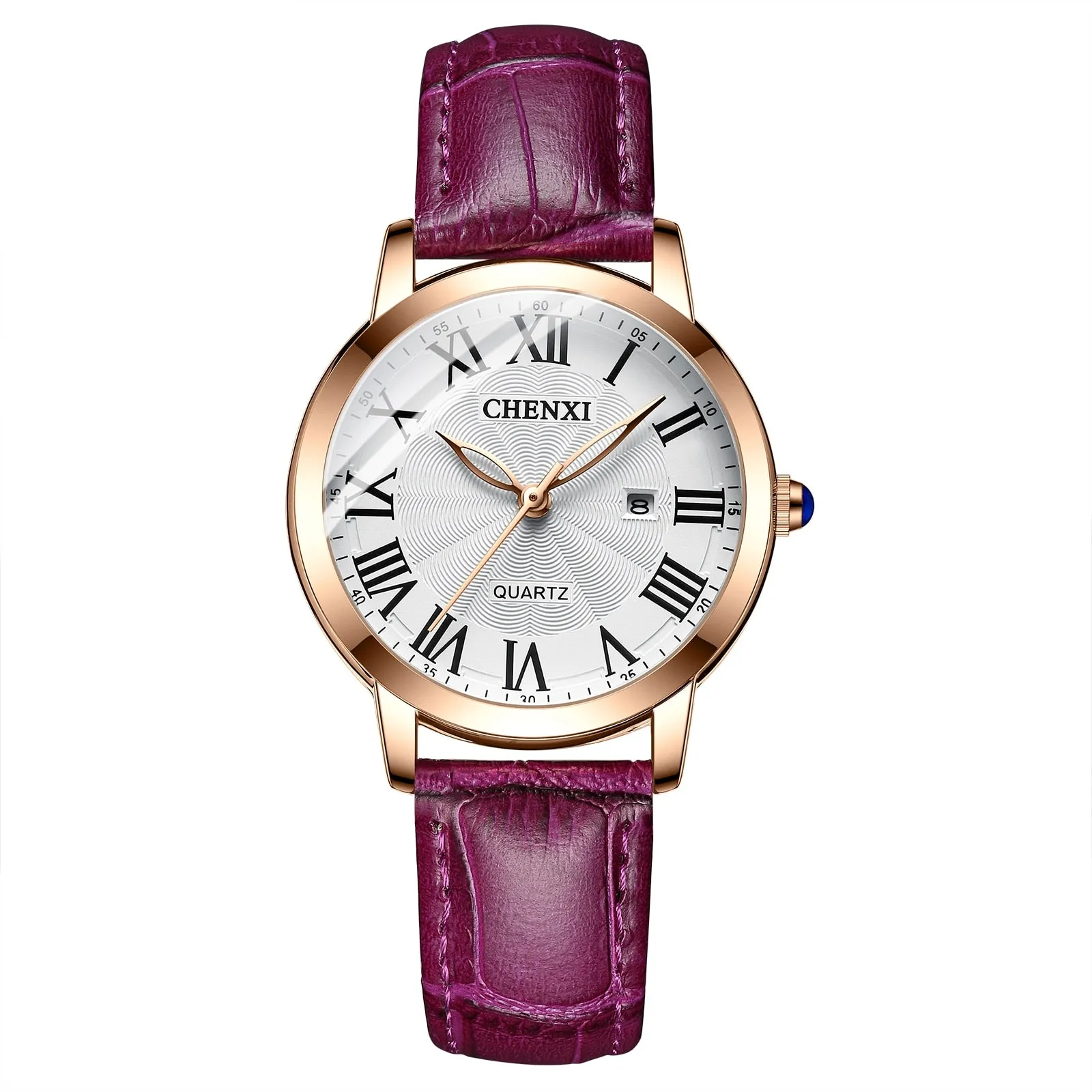 CHENXI Fashion Brand Women&#39;s Luxury Rose Gold Wrist Watches Waterproof Stainless Steel Quartz Watch For Women Relogio Feminino