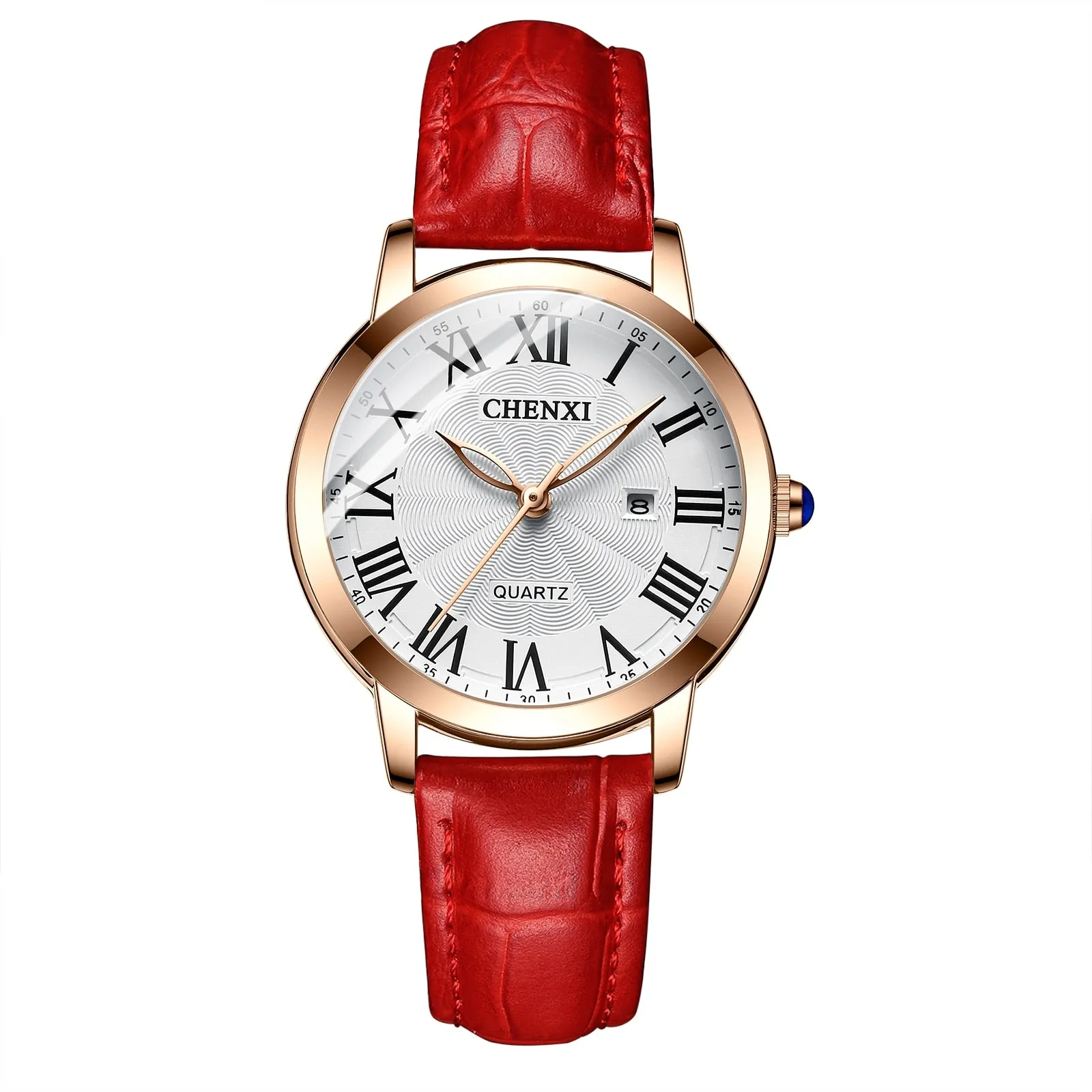 CHENXI Fashion Brand Women&#39;s Luxury Rose Gold Wrist Watches Waterproof Stainless Steel Quartz Watch For Women Relogio Feminino