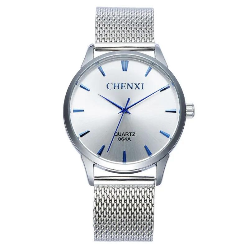 CHENXI Luxury Men Analog Quartz Watch Top Brand Man Business Watches Stainless Steel Waterproof Men&#39;s Wristwatches Clock