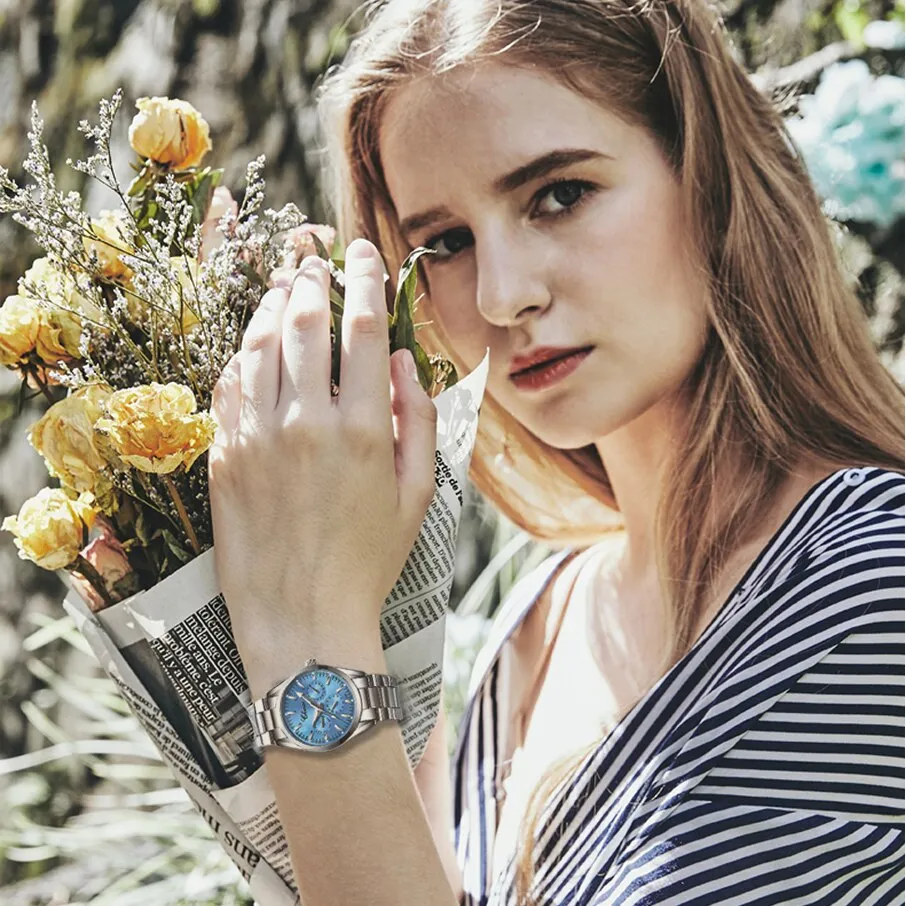 CHENXI Silver Watch Women Watches Lady Fashion Bracelet Quartz Wristwatches Female Clock Relogio Feminino Montre Femme