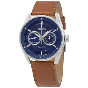 Citizen CTO Eco-Drive Navy Blue Dial Men's Watch BU4020-01L