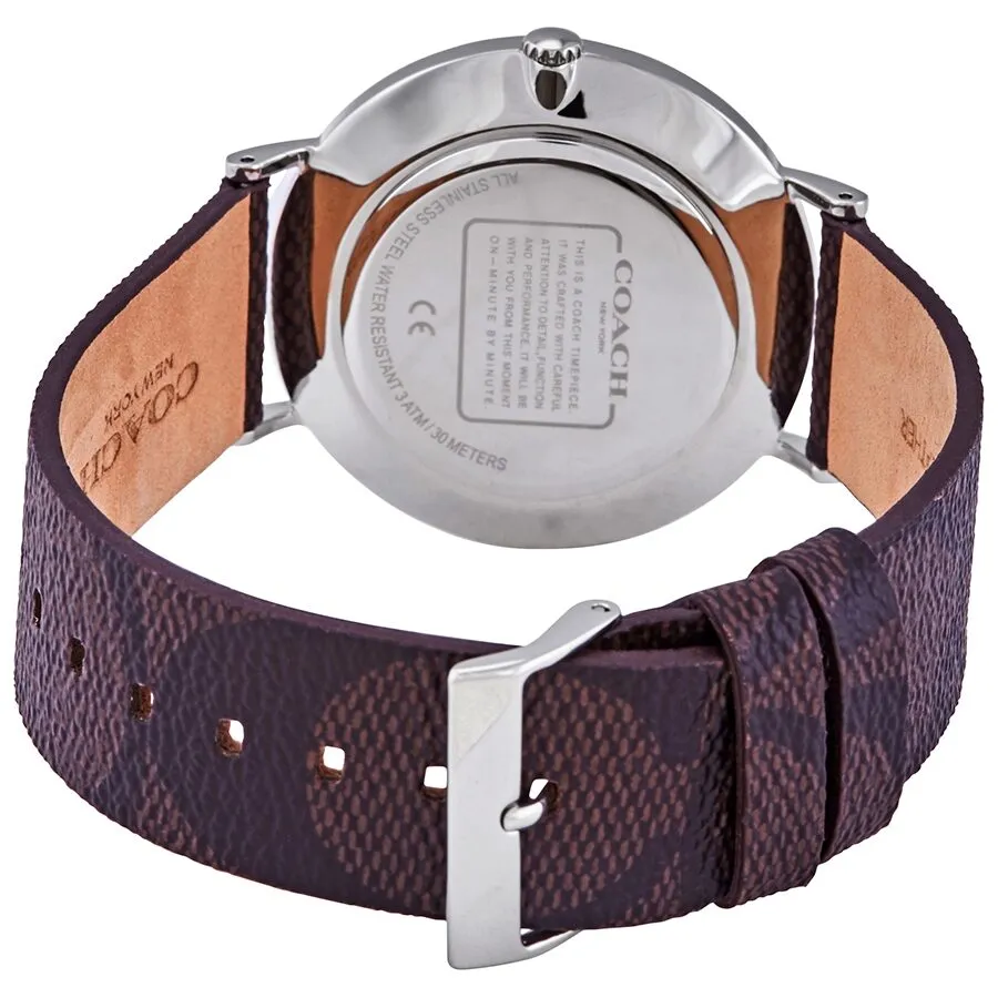 Coach Charles Quartz Black Dial Men's Watch 14602156