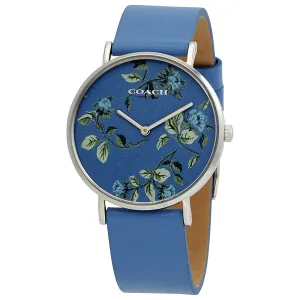 Coach Perry Quartz Blue Arboreal Dial Ladies Watch 14503294