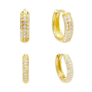 Combo Set Huggie Earring