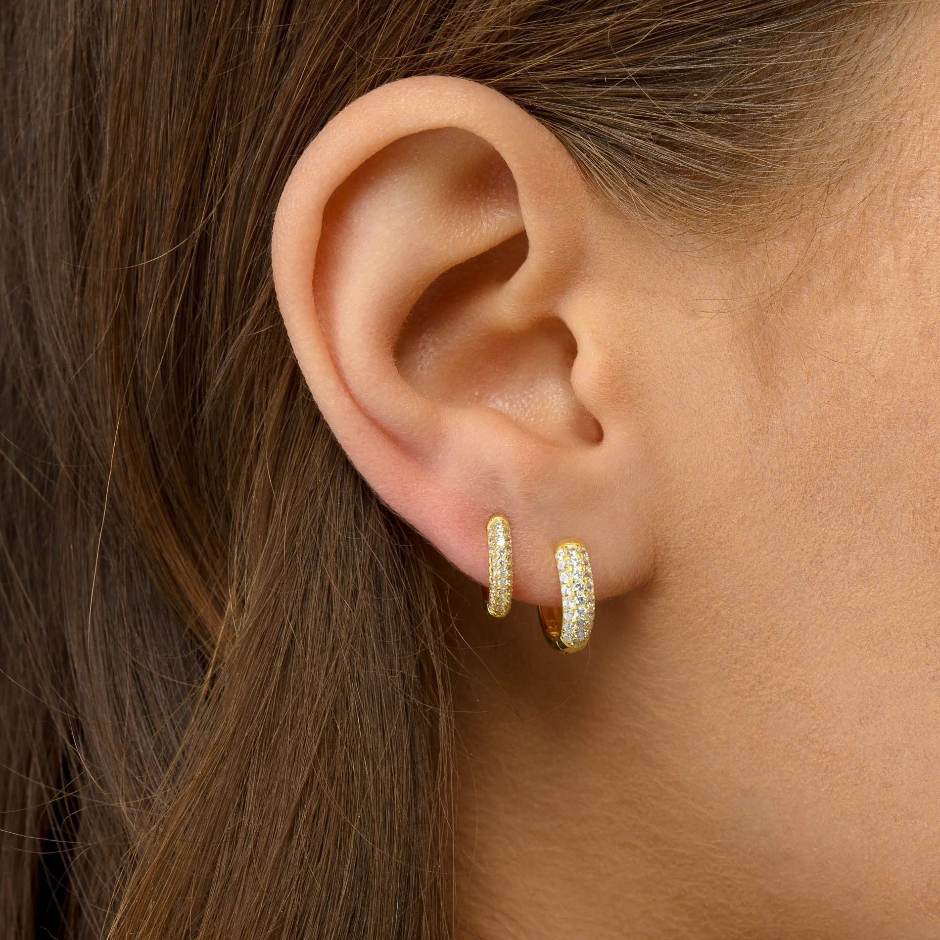 Combo Set Huggie Earring