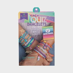 Craft-tastic -All about me Quiz Bracelet