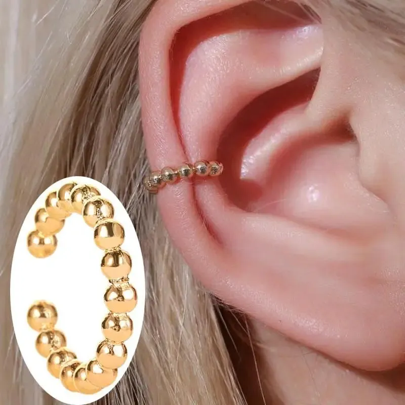 Crystal Clip Earrings For Women Zircon Earing Without Hole Jewelry Fake Earrings Single Ear Bone Clip Earings Ear Cuffs