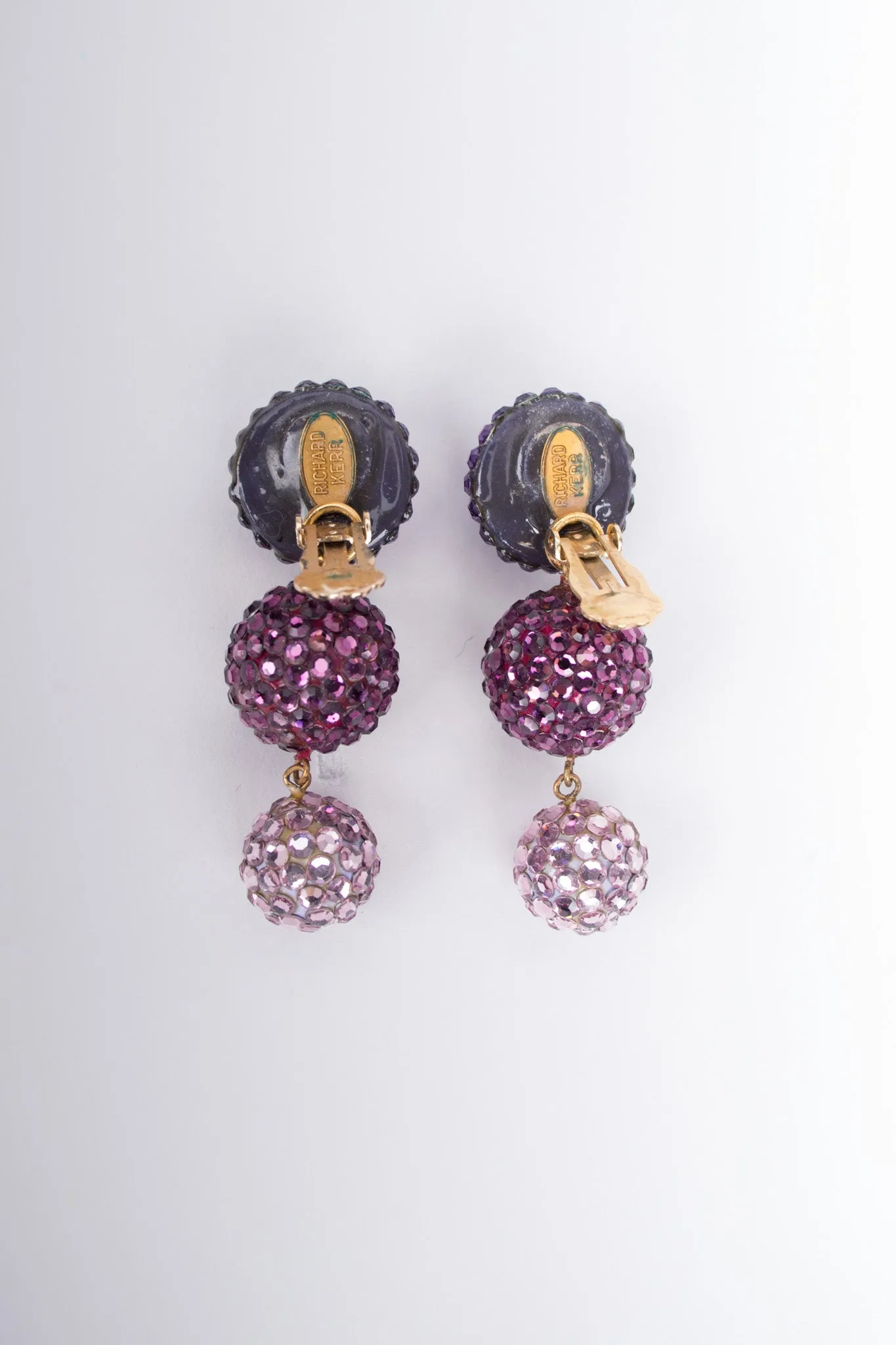 Crystal Ombré Ball Drop Earrings