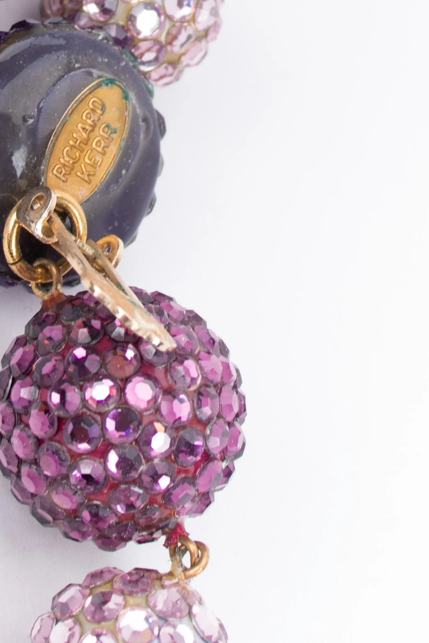 Crystal Ombré Ball Drop Earrings