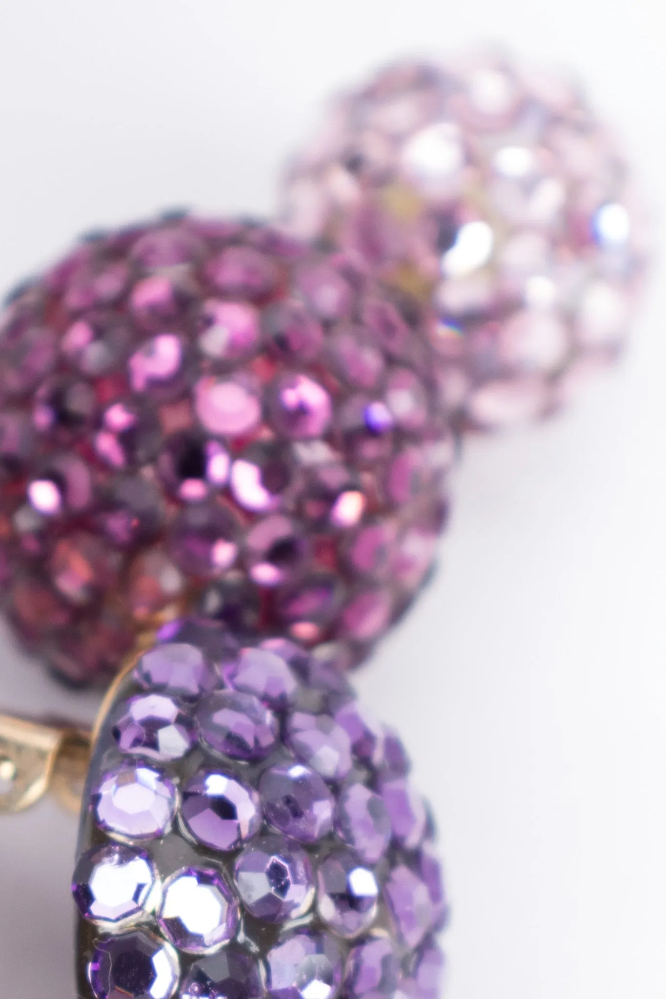 Crystal Ombré Ball Drop Earrings