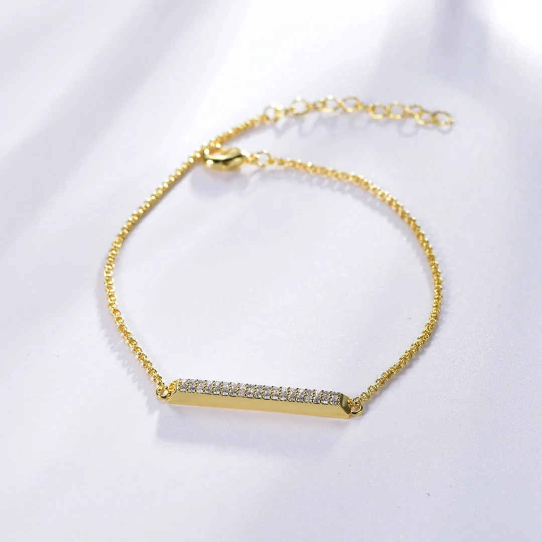 Cubic Zirconia Diamond Bracelet Galaxy Collection by Parastoo Behzad