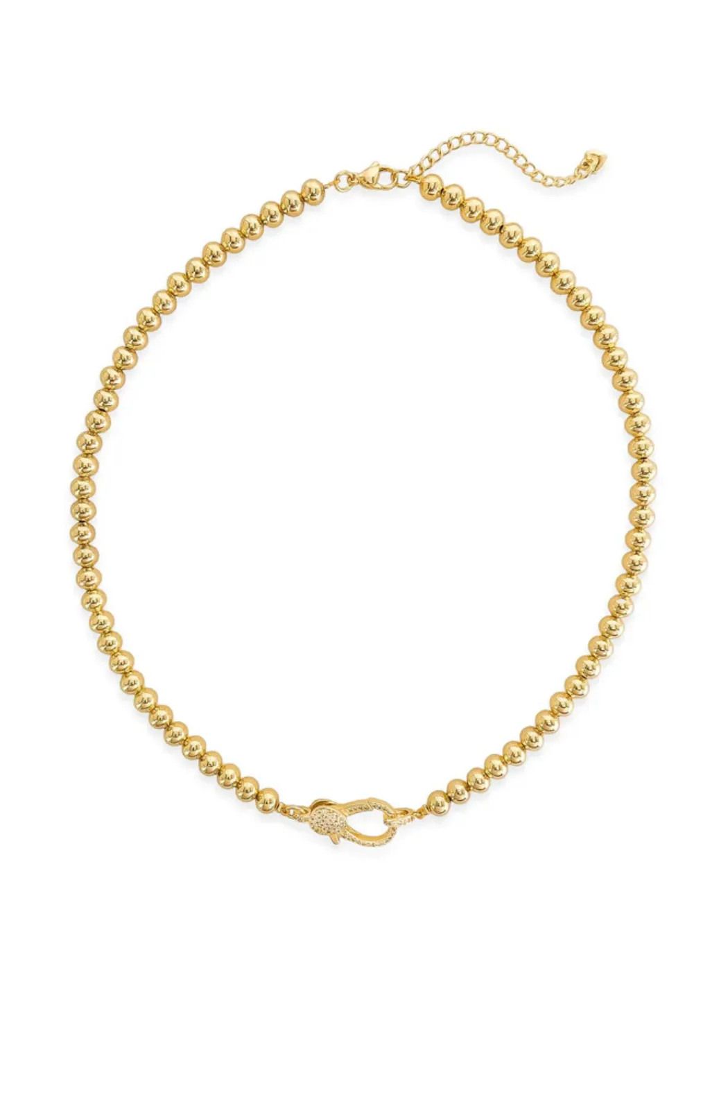 CZ Lobster Clasp Necklace