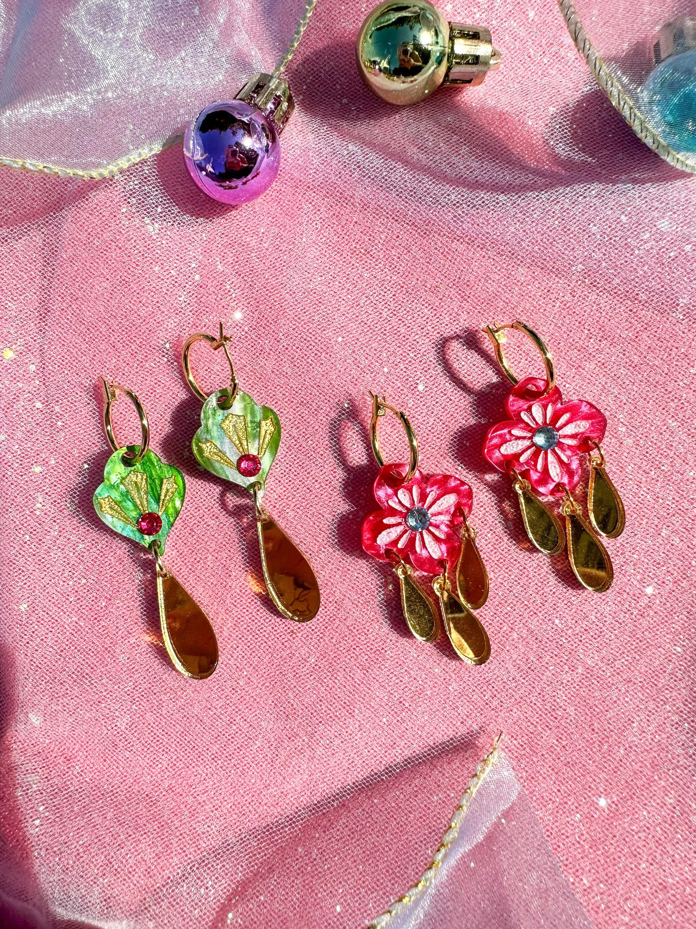 Dainty Folk Earrings