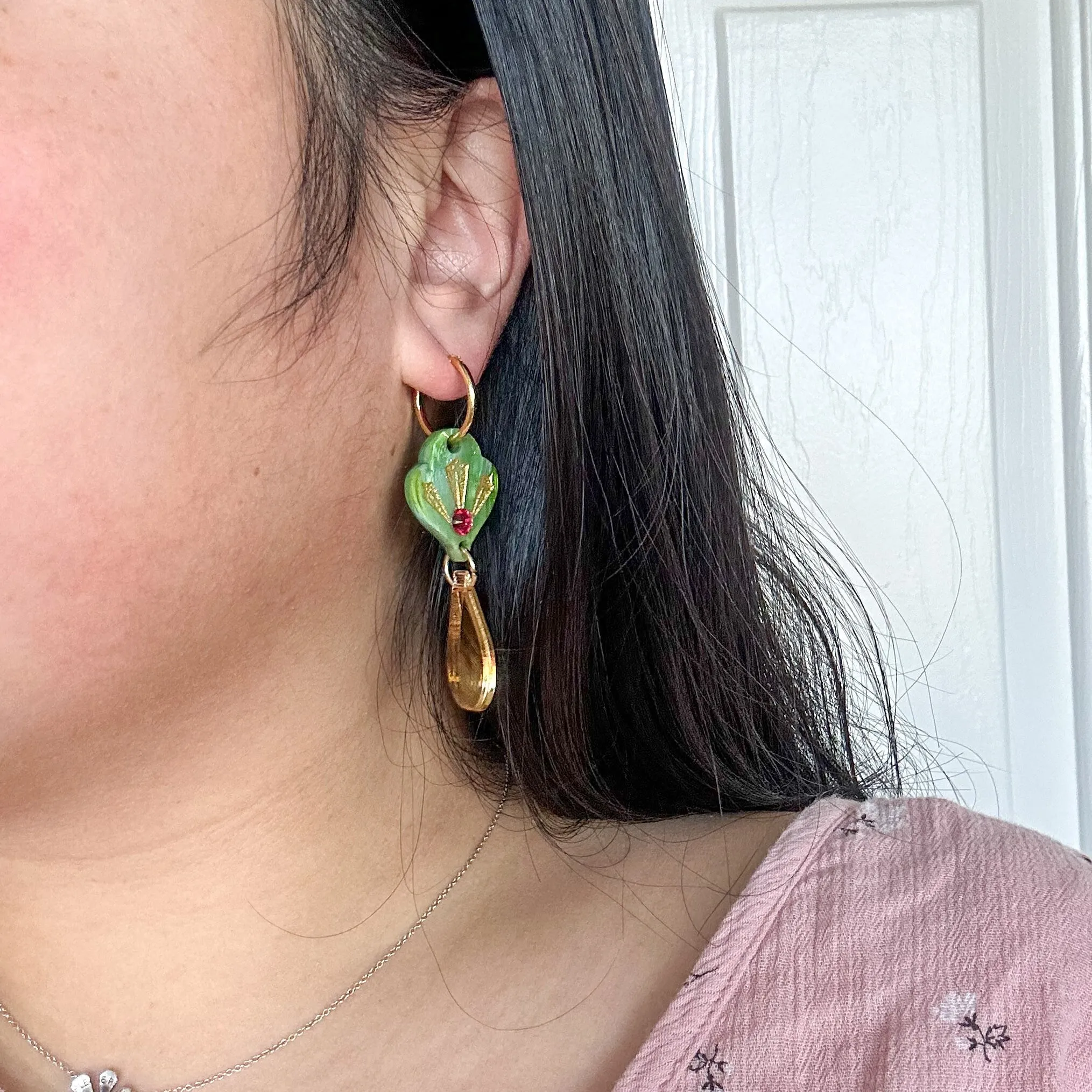 Dainty Folk Earrings