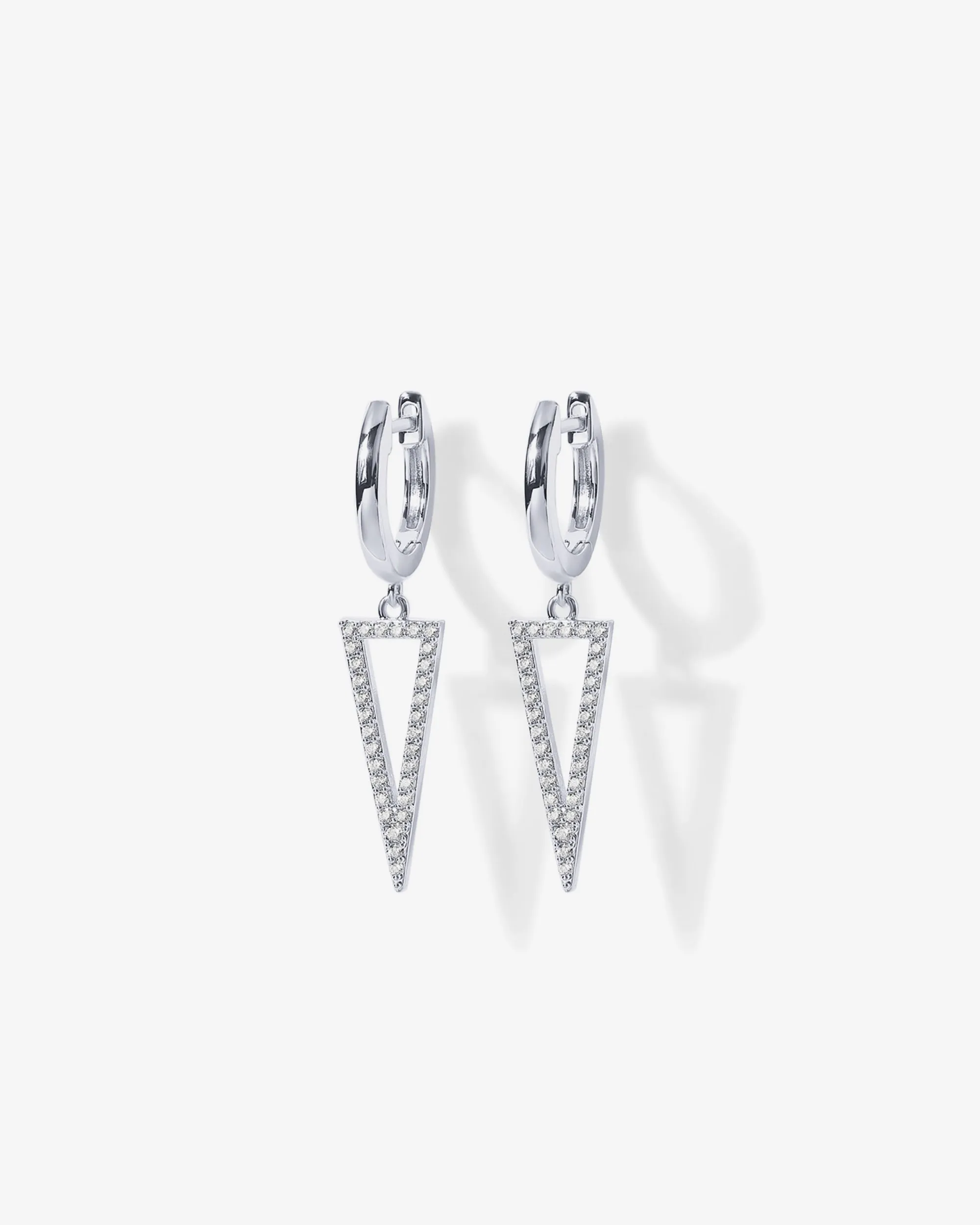 Dangle Huggie Earrings