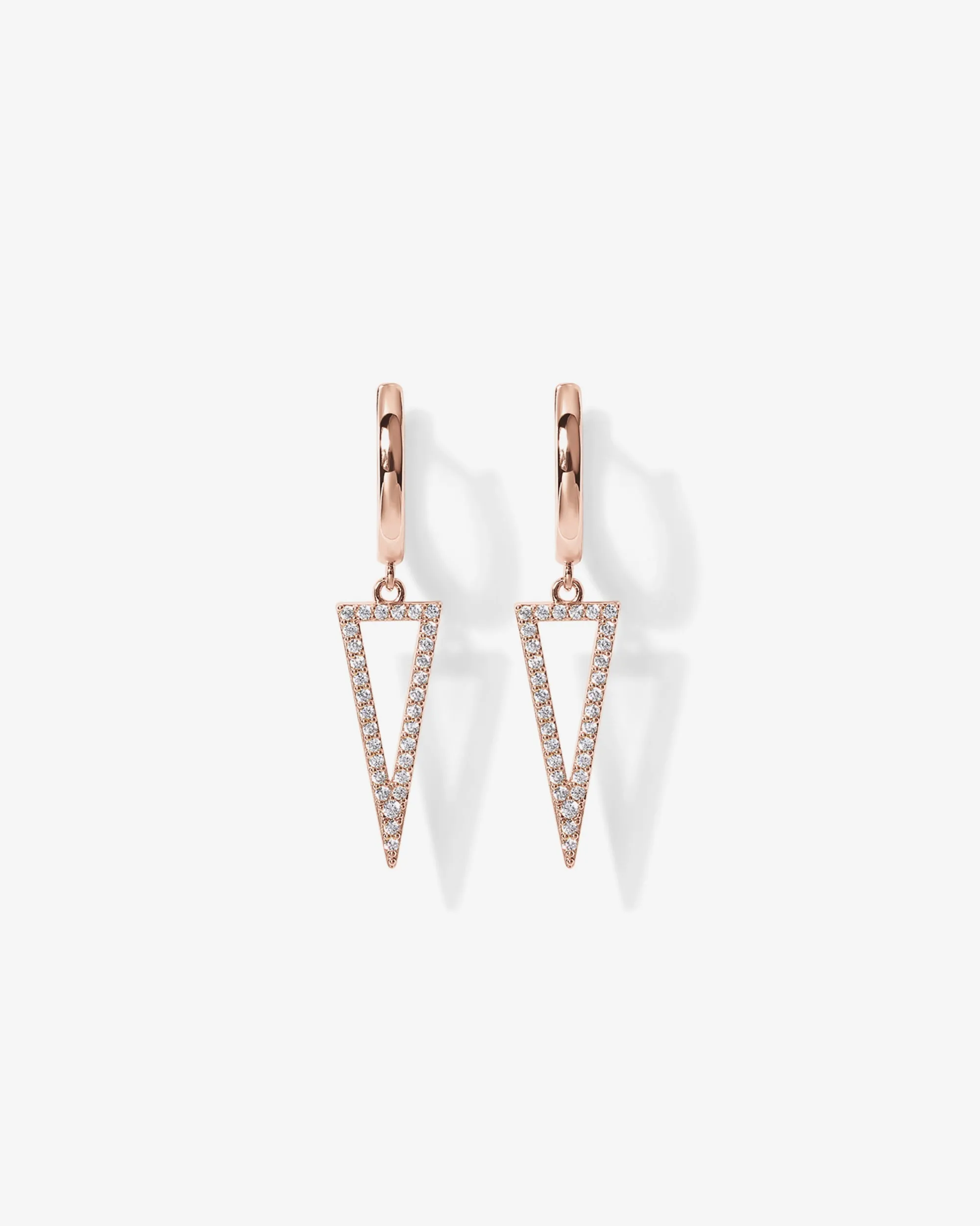 Dangle Huggie Earrings