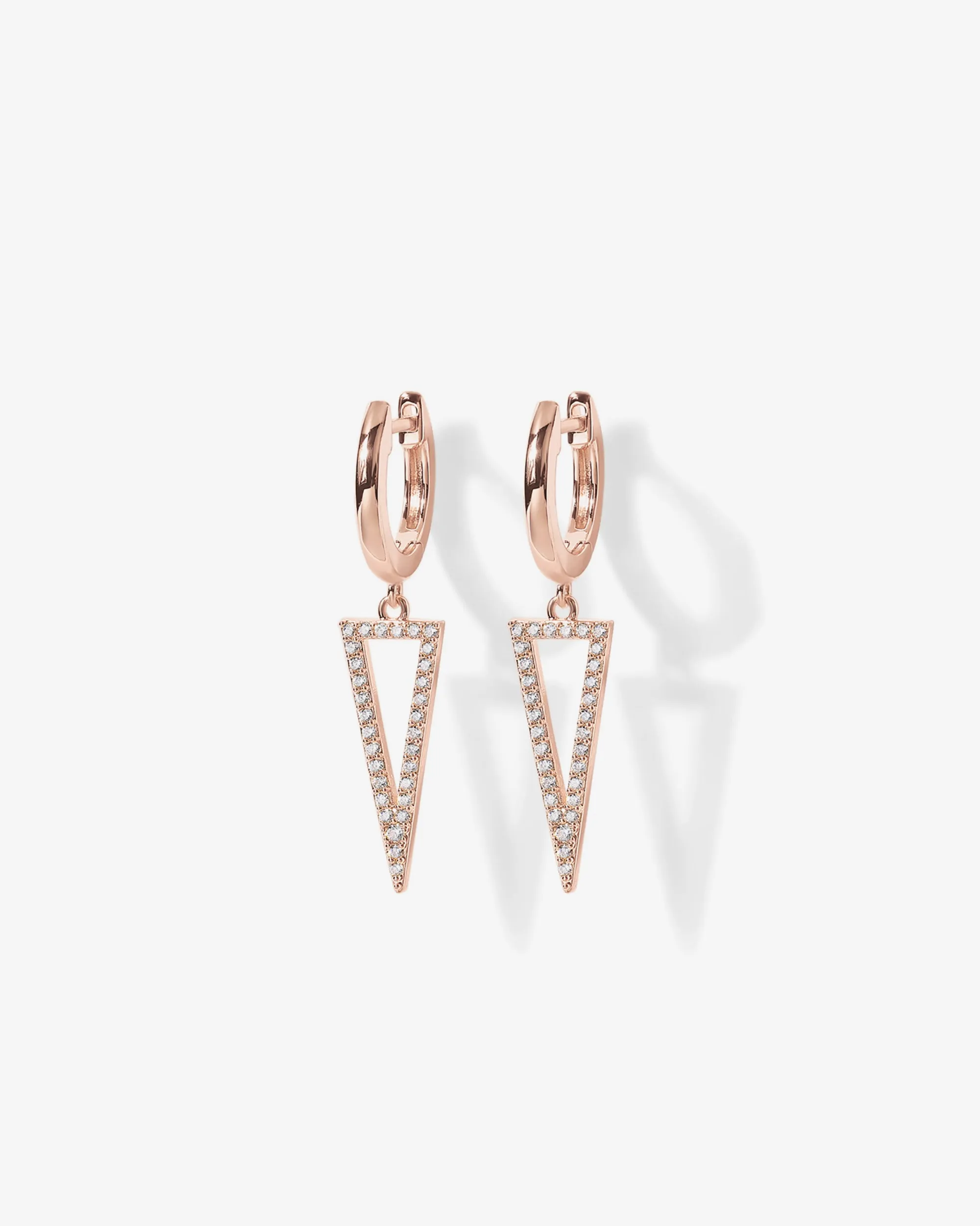 Dangle Huggie Earrings