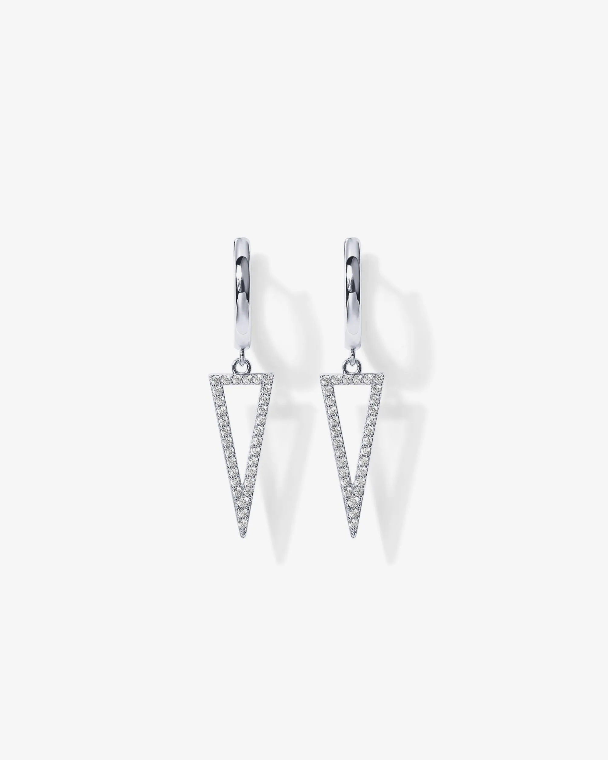 Dangle Huggie Earrings