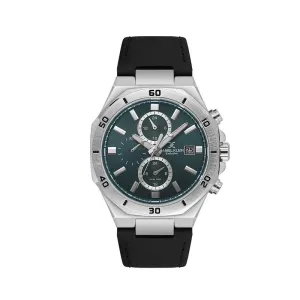 Daniel Klein Exclusive Men's Chronograph Watch Black Genuine Leather  DK.1.14003