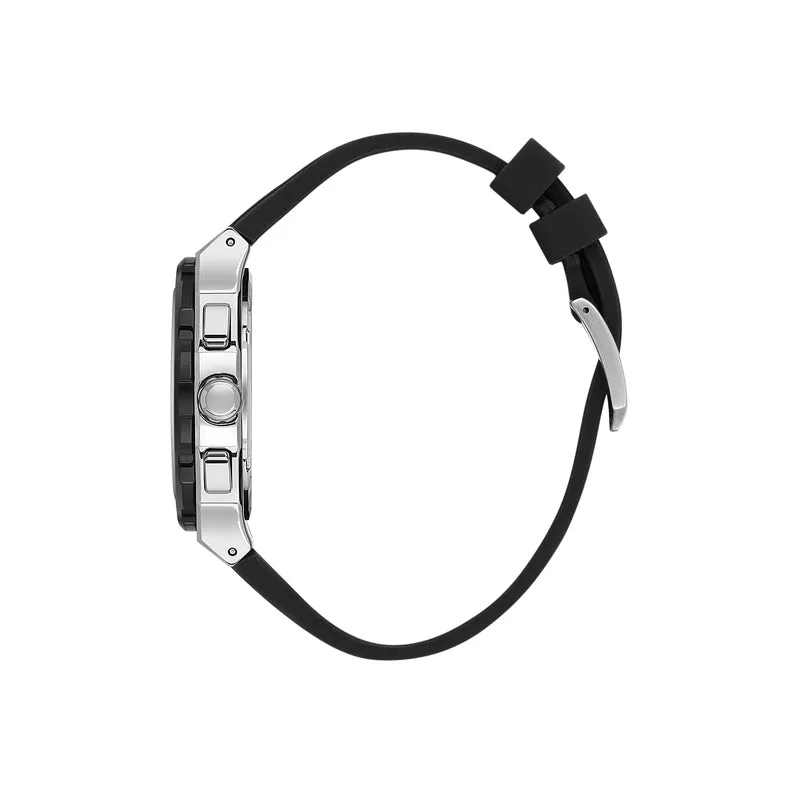 Daniel Klein Exclusive Men's Chronograph Watch Black Silicone  DK.1.13997