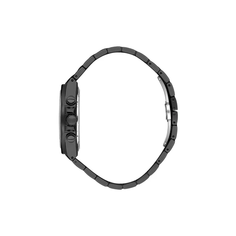 Daniel Klein Exclusive Men's Chronograph Watch Black Stainless Steel  DK.1.14004