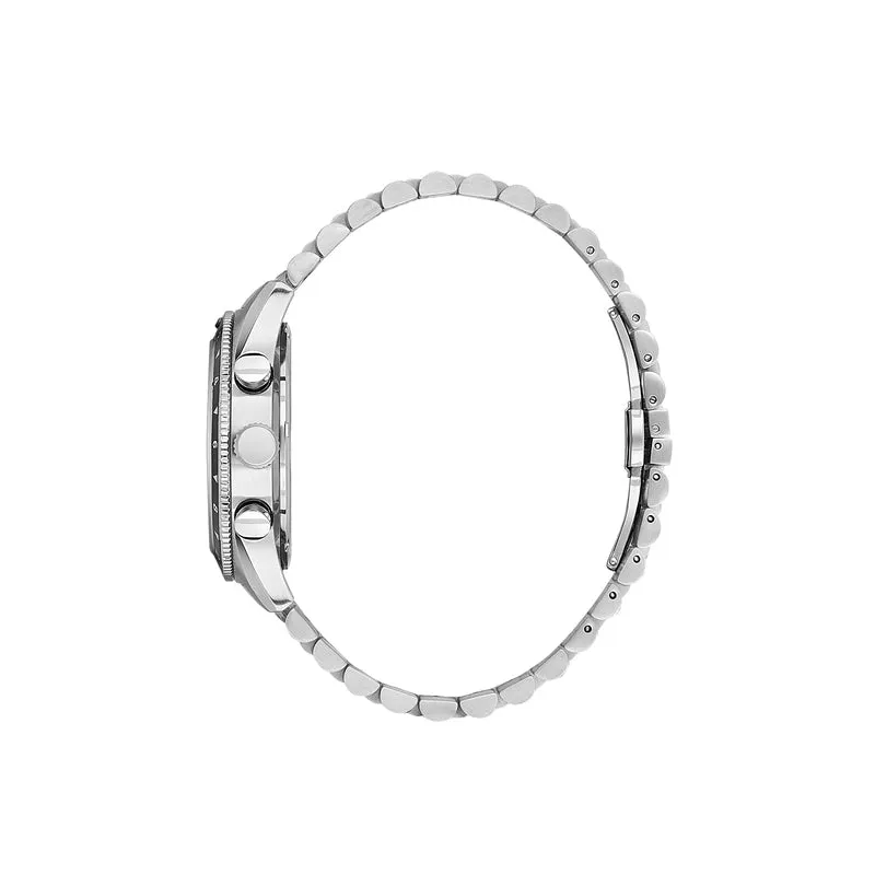 Daniel Klein Exclusive Men's Chronograph Watch Silver Stainless Steel  DK.1.13994