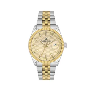 Daniel Klein Premium Men's Analog Watch Gold Stainless Steel  DK.1.13985