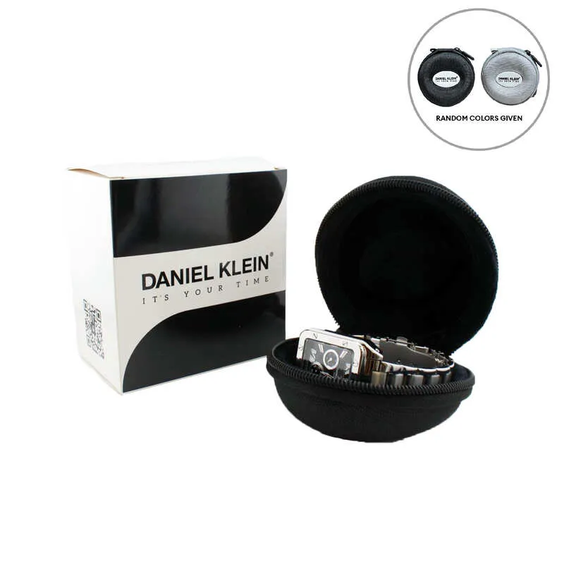 Daniel Klein Premium Men's Analog Watch Silver Stainless Steel  DK.1.13985