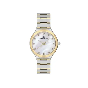 Daniel Klein Premium Women Analog Watch DK.1.13596-3 Gold Stainless Steel Strap