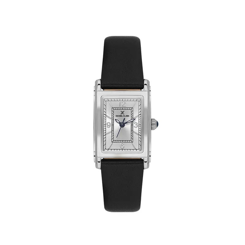 Daniel Klein Premium Women's Analog Watch Black Genuine Leather  DK.1.13937