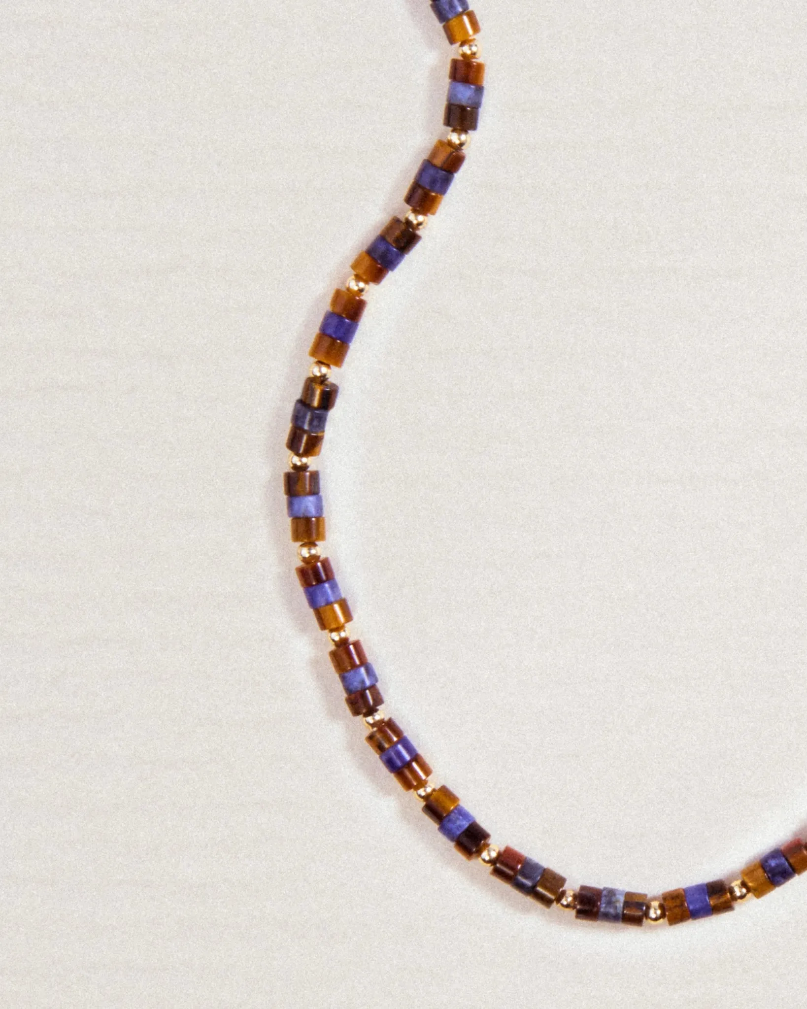 Dawn's Blush Beaded Necklace