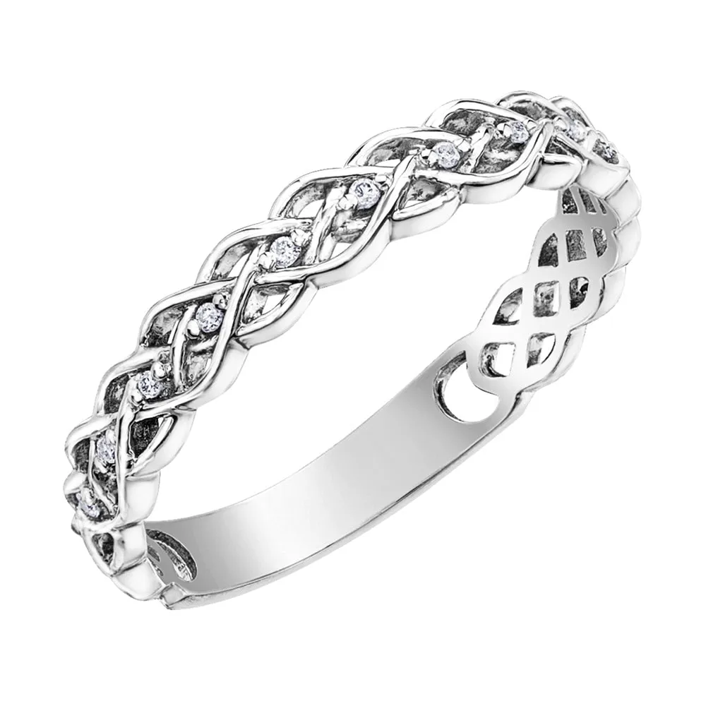 Diamond Celtic Knot Band